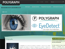 Tablet Screenshot of polygraph-ec.com
